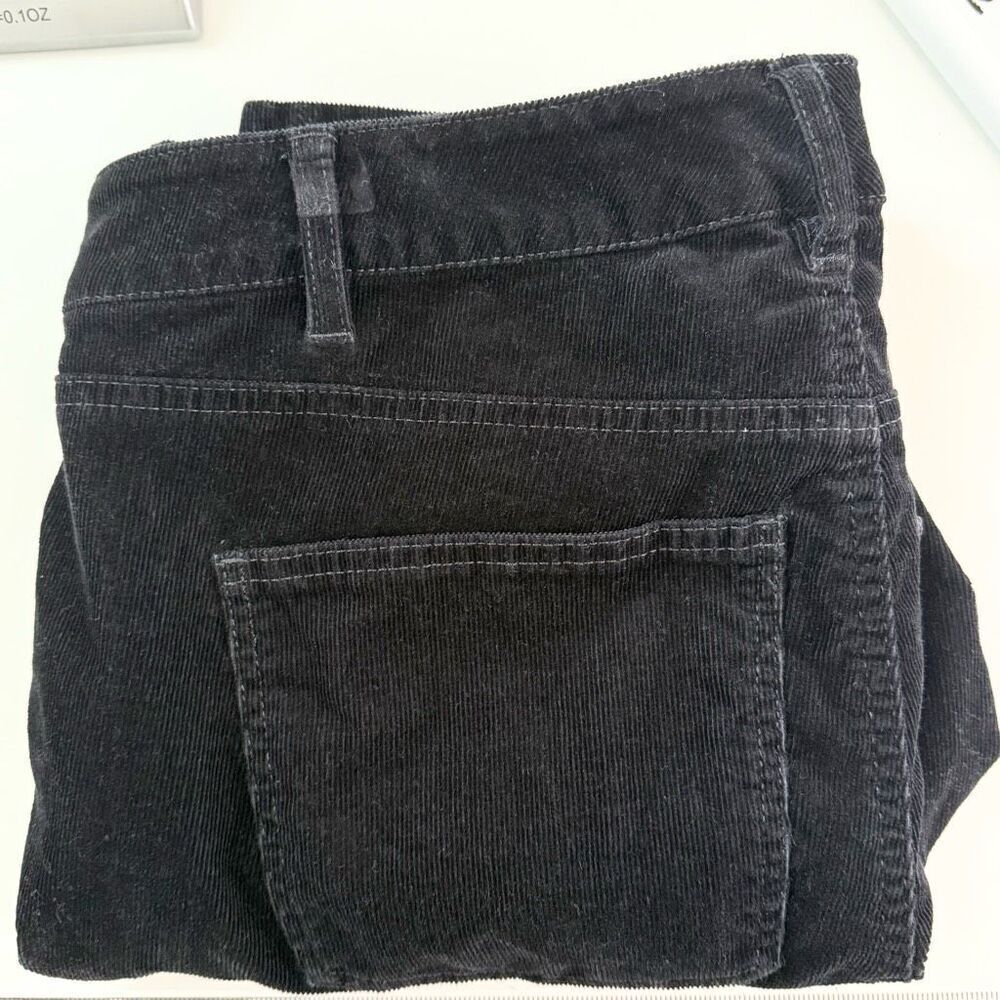 Talbots Flawless Five Pocket Black Corduroy Straight Leg Pants - Women’s US 12P